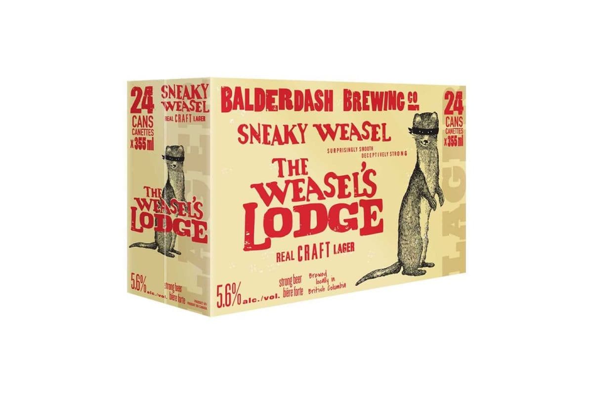 Sneaky Weasel - Lager (1 x 24 Pack)