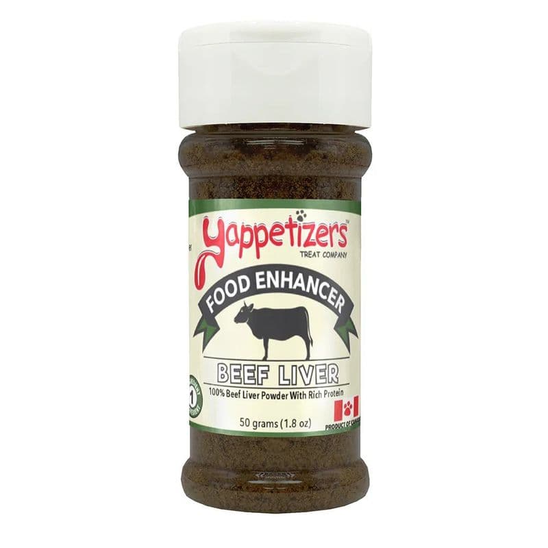 Yappetizers - Beef Liver Food Enhancer (Topper)- Shaker bottle - 50g