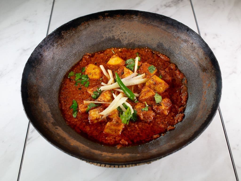 Paneer Karahi, Half
