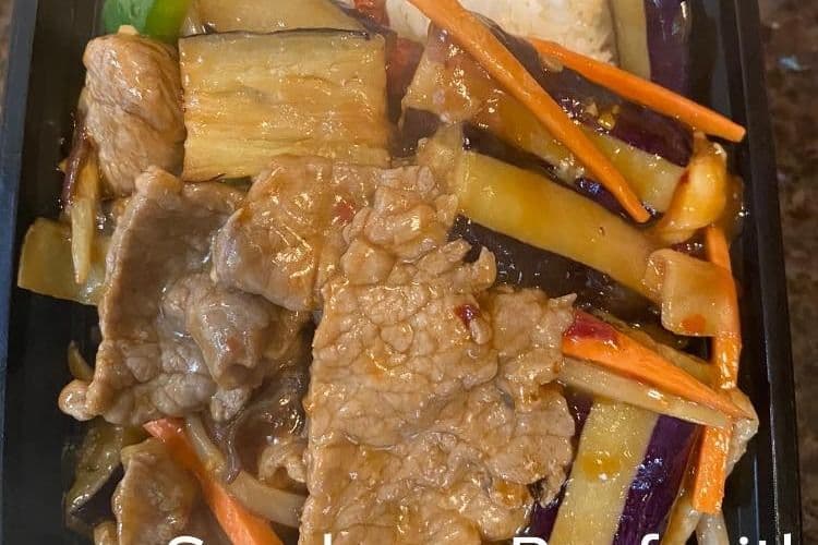 161. Szechuan Eggplant with Fried Tofu