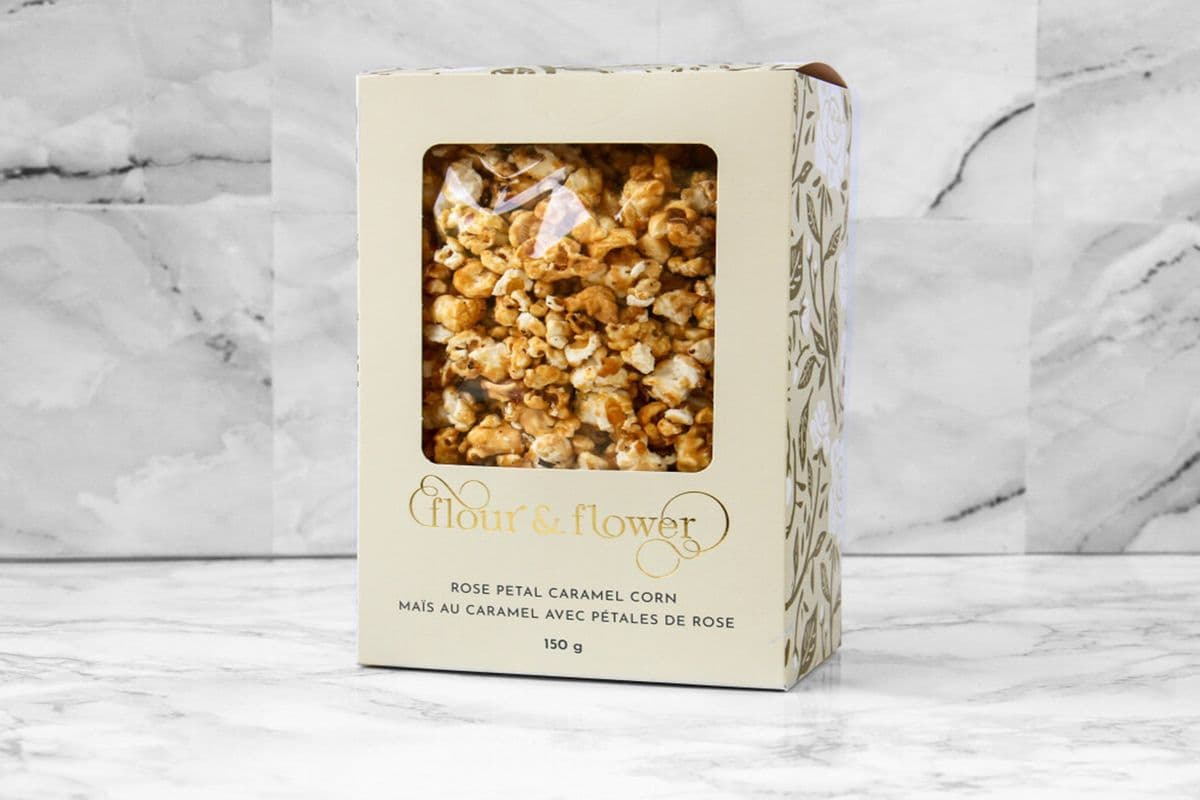 Rose Petal Caramel Corn
