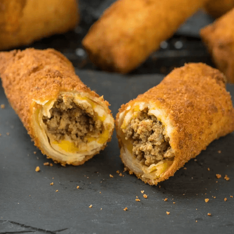 Cheeseburger Rolls