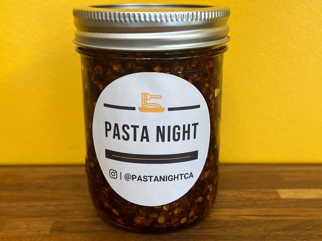 Calabrian Chili Crunch Jar