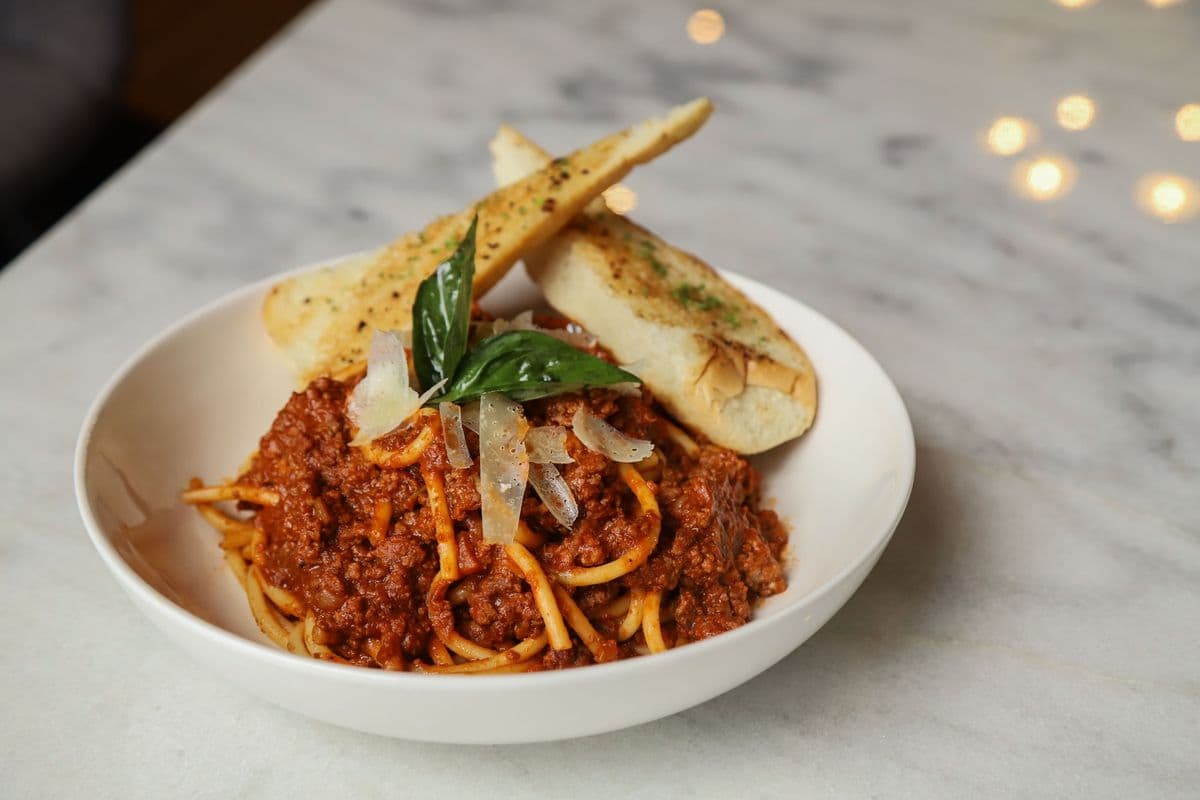 Bucatini Bolognese