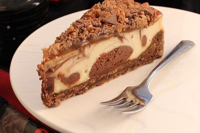 Skor cheesecake (1pc)