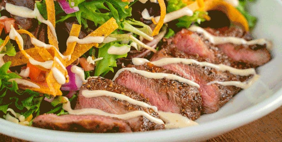 BBQ Steak Salad