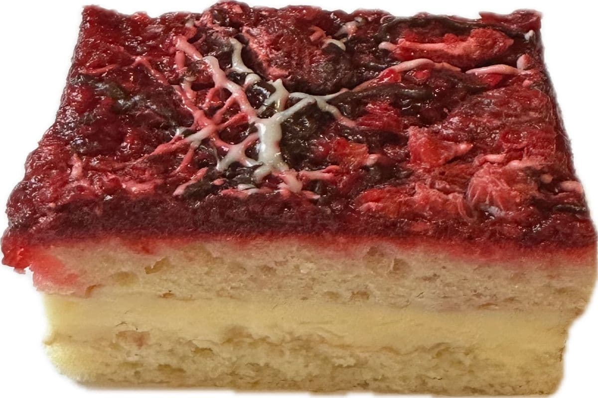 GÂTEAU ÉRUPTION FRAMBOISES
