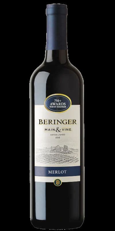Beringer Merlot (750 ml) (1 x 750ML)