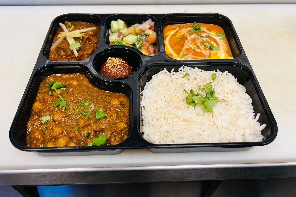Chana Masala Thali