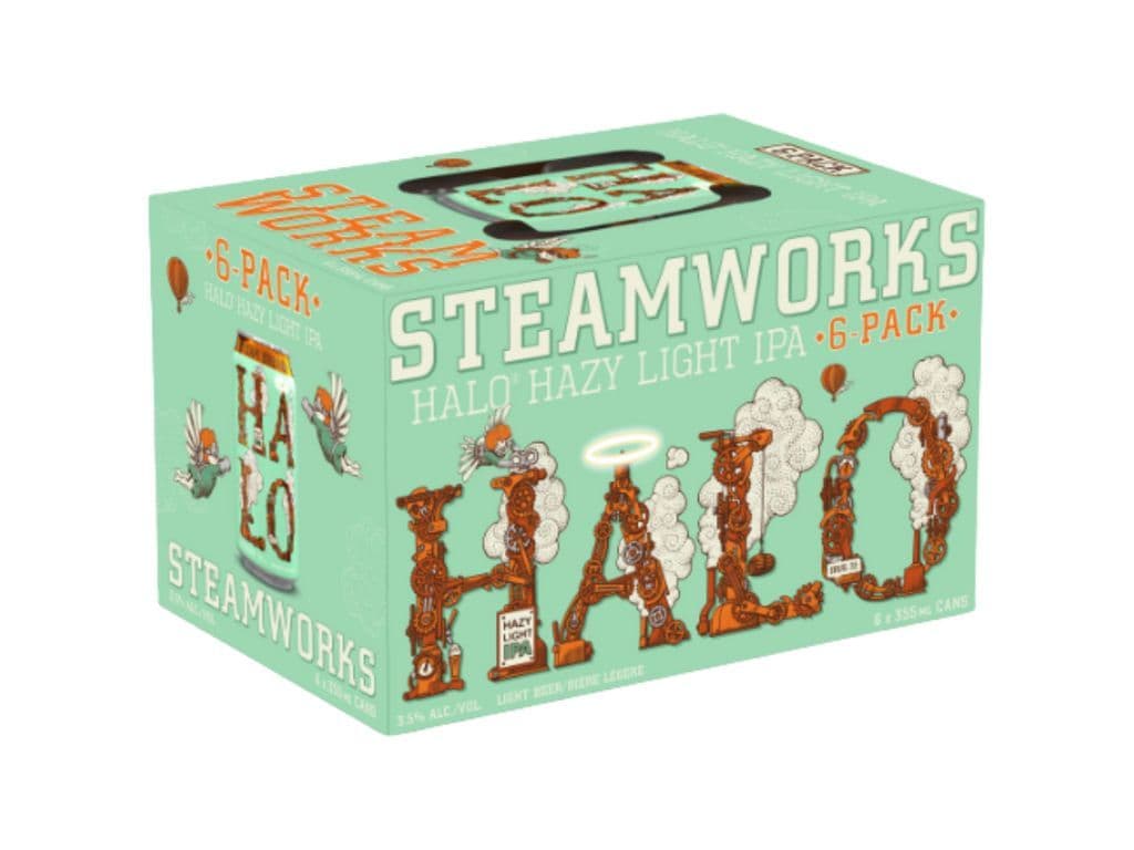 Steamworks - Halo Light Hazy Ipa