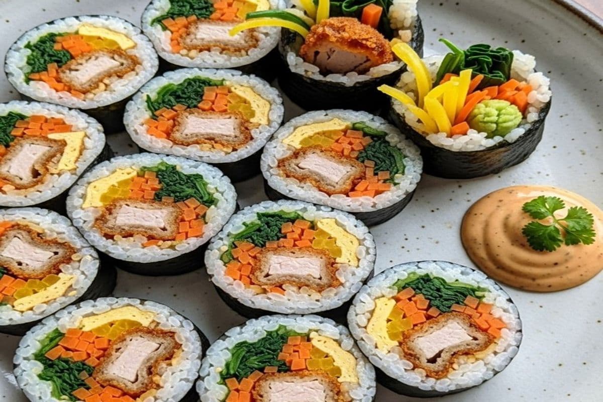 Tonkatsu Kimbap