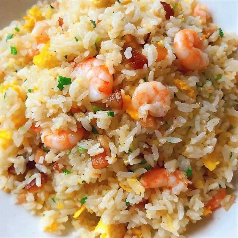 B.B.Q. Pork & Shrimp Fried Rice / 揚州炒飯