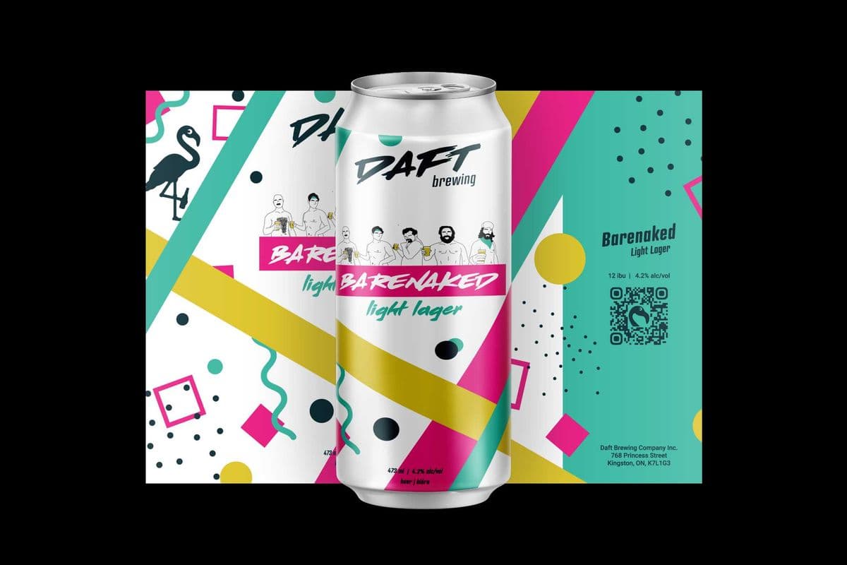 Barenaked - Light Lager (1 x 473 ml)