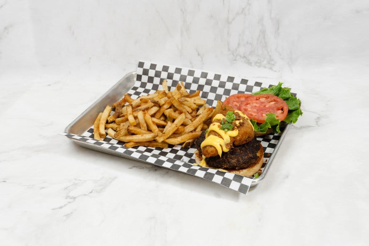 Cheesy Mac Burger
