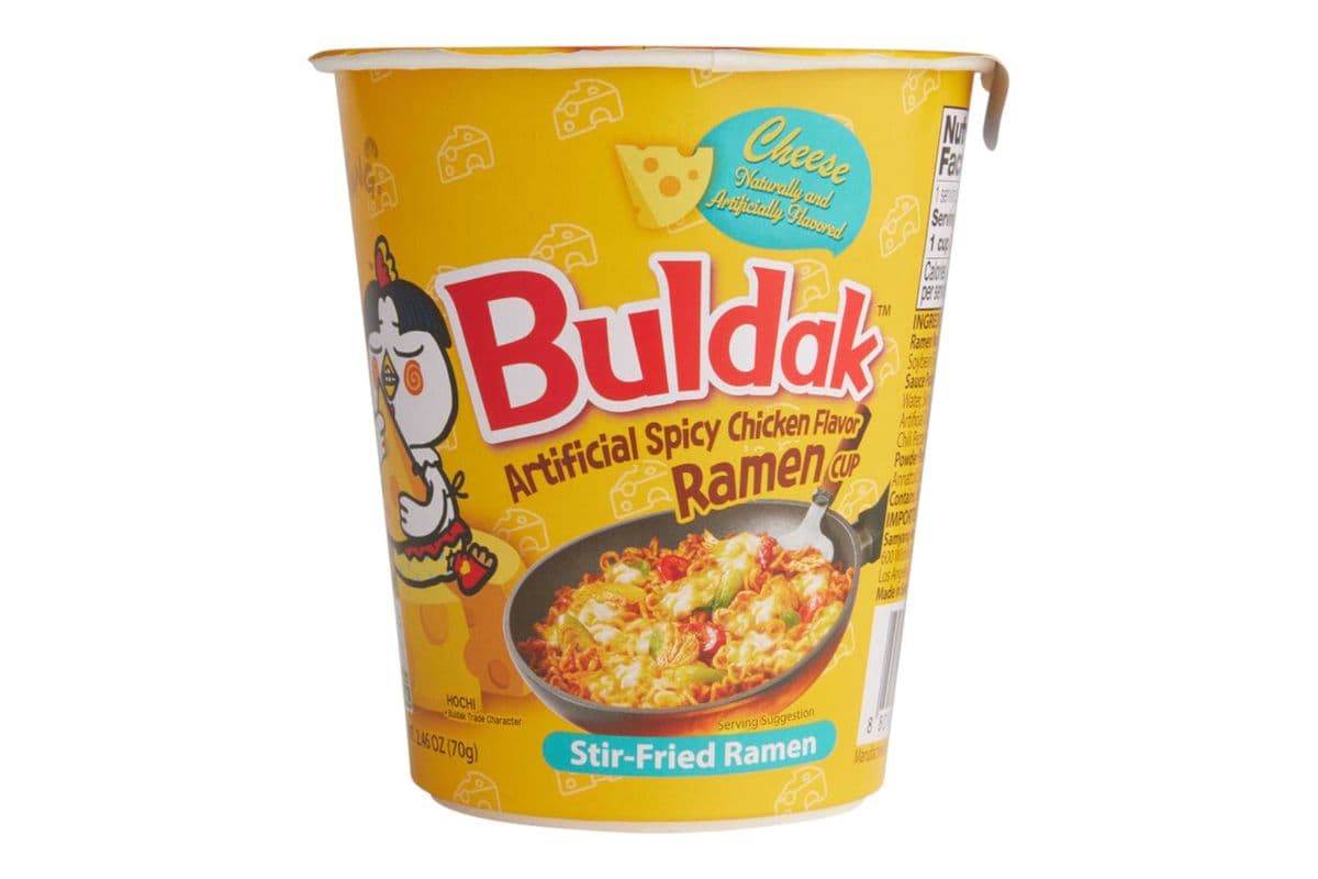 Samyang Buldak Cheese Spicy Ramen (70gm) (300 Cal)