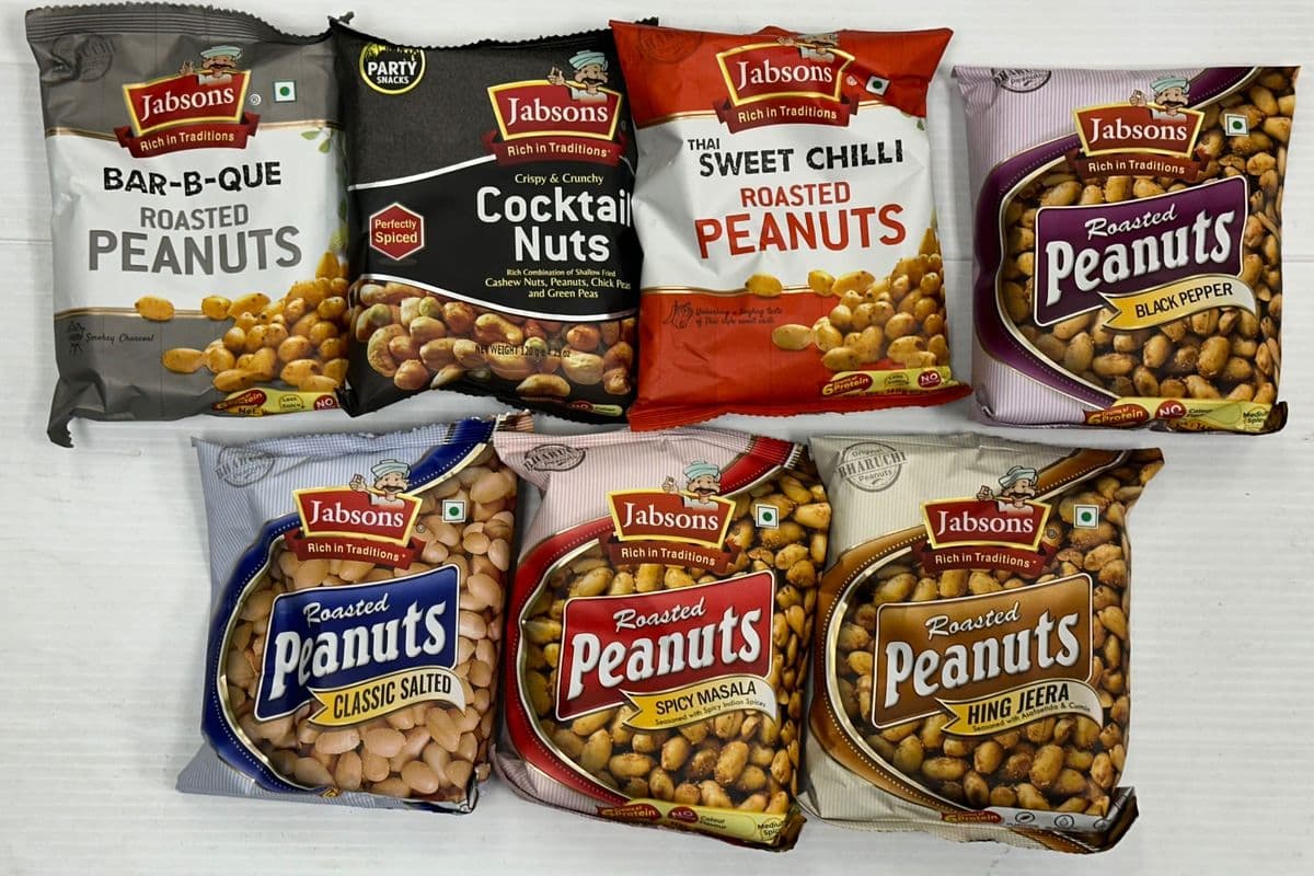 Jabsons Roasted Peanuts (140 g)