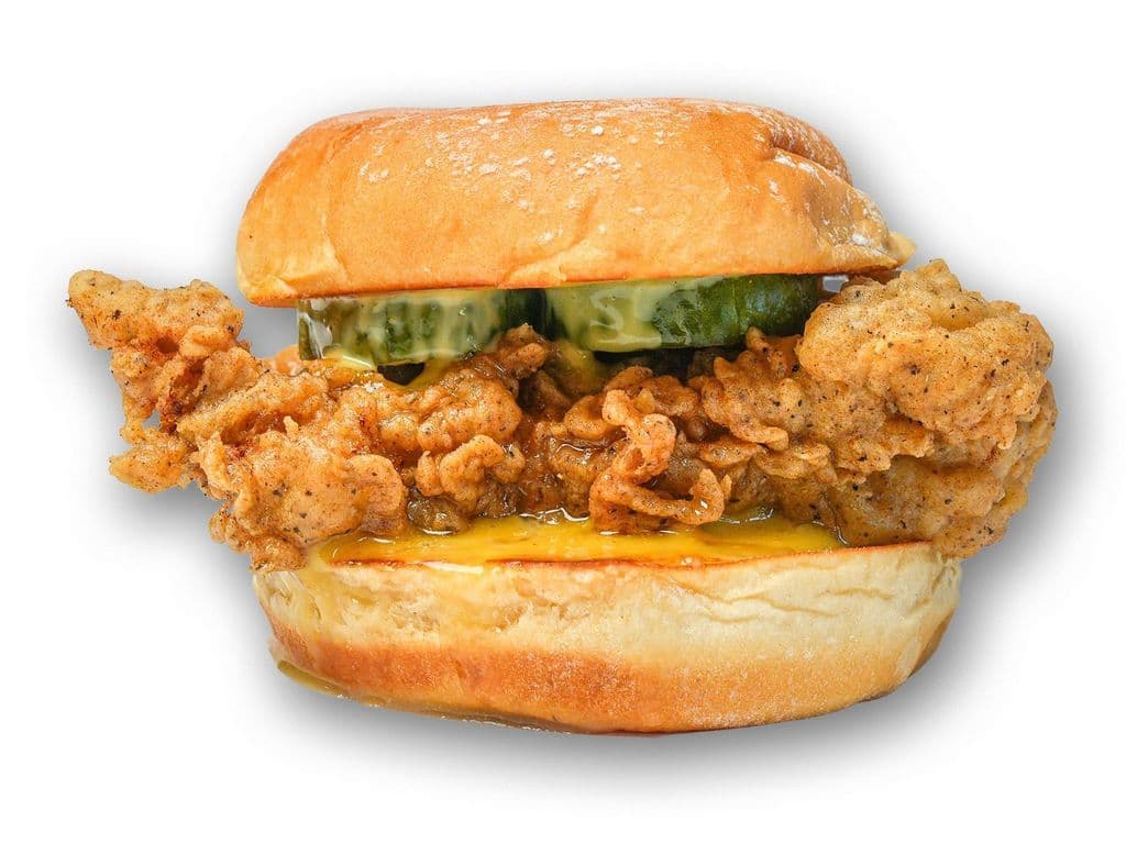 Honey Butter Chicken Burger Chicken Breast
