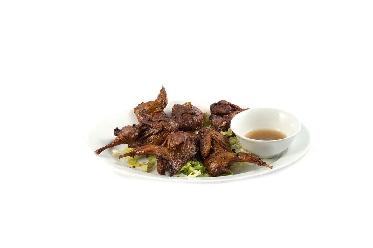 90. Cailles avec Sauce Citronnée