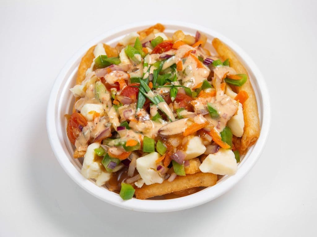 Le Jardin Grillé (Grilled Garden Poutine)