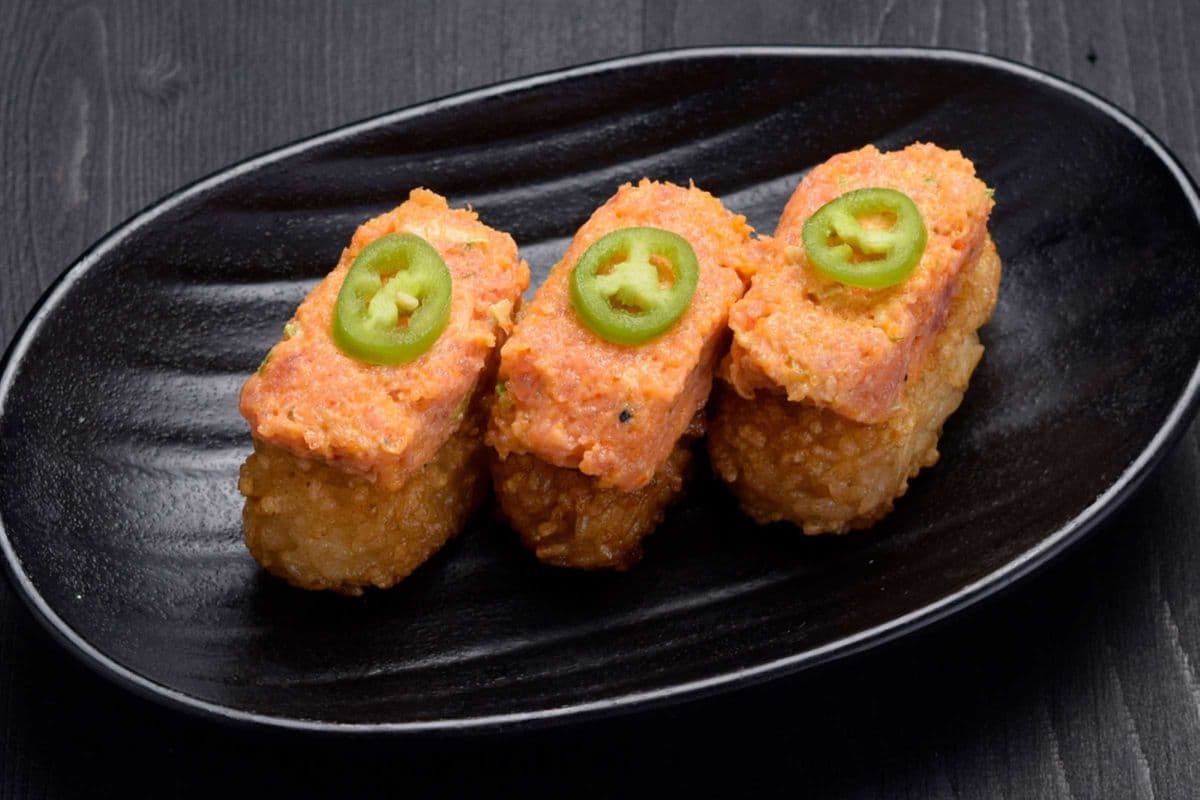Crispy Rice with Spicy Tuna