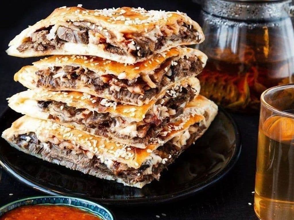 Philly Cheese Steak Naan
