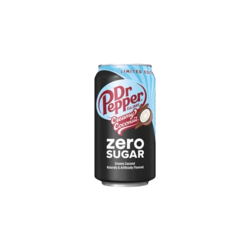 Dr Pepper Creamy Coconut Zero Sugar (355ml) - USA
