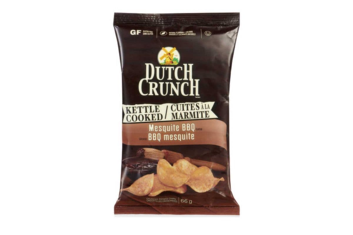 Dutch Crunch Kettle Cooked Mesquite BBQ Chips (200 g)