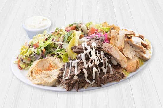 Assiette Shawarma mixte / Mixed Shawarma Plate