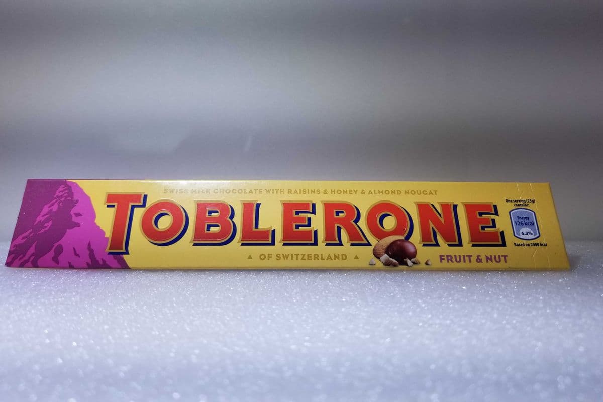 Toblerone, Fruit and Nut (100 g)