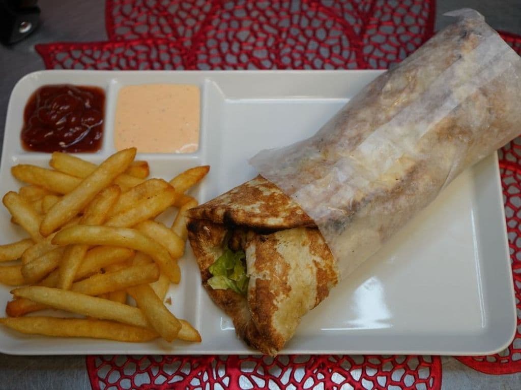 Paneer Wrap Lunch Special