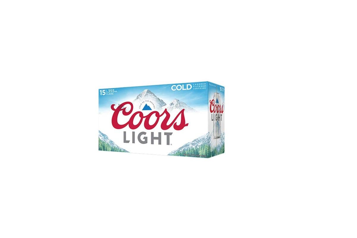 929620. COORS LIGHT (15 x 355ML (CANS))