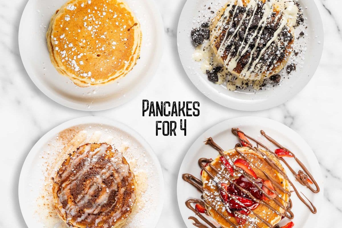 Pancakes for 4 😋