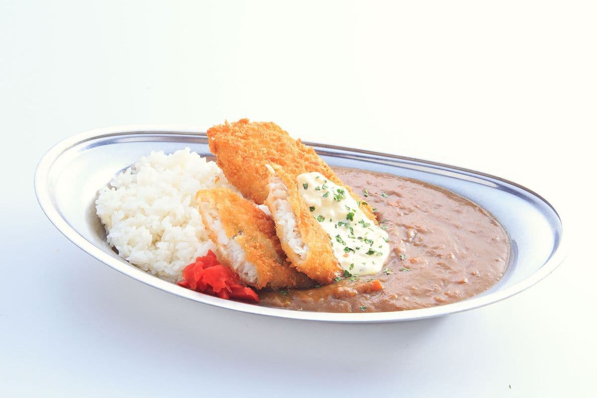 Fried Fish Curry on Rice