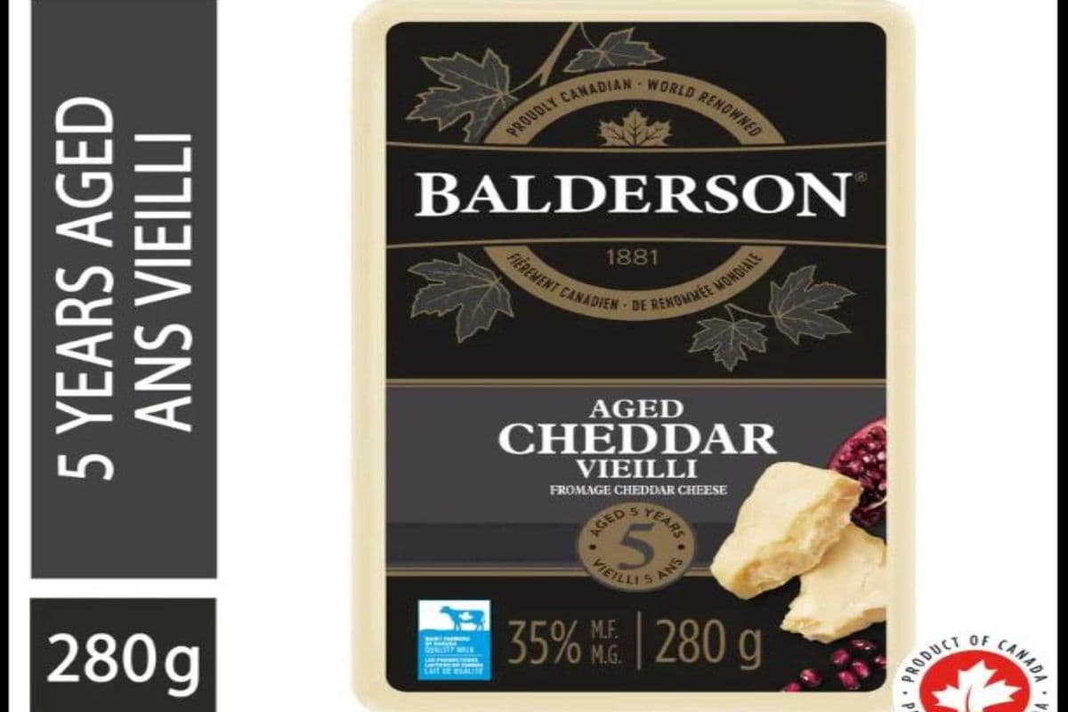 BALDERSON 5 YEARS AGED CHEEDAR VIELLI CHEESE