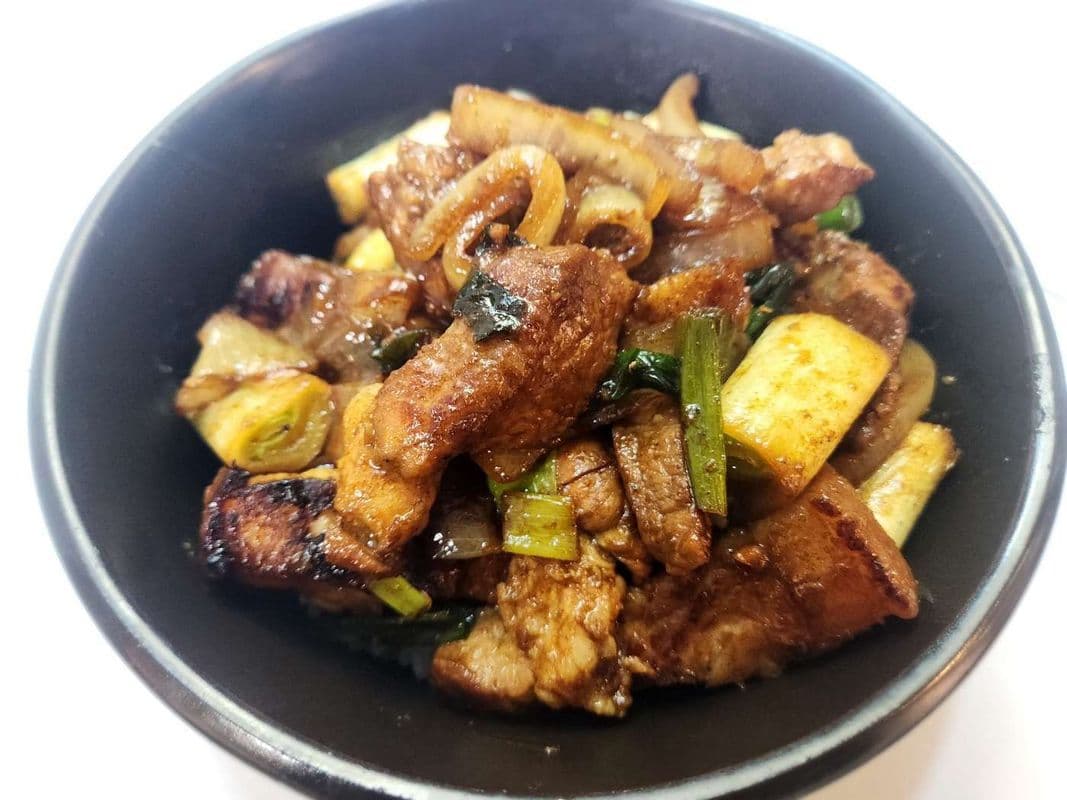 RICEBOWL- 두부 덮밥 Braised Tofu Rice Bowl 
