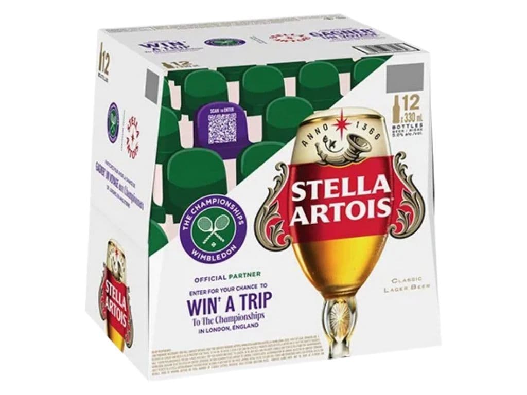 Stella Artois Wimbledon 12 Bottle