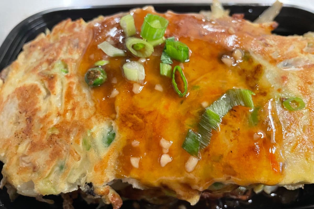 55. Mushroom Egg Foo Young