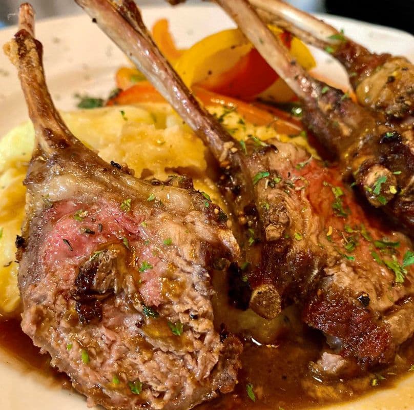 Roasted Rack of Lamb