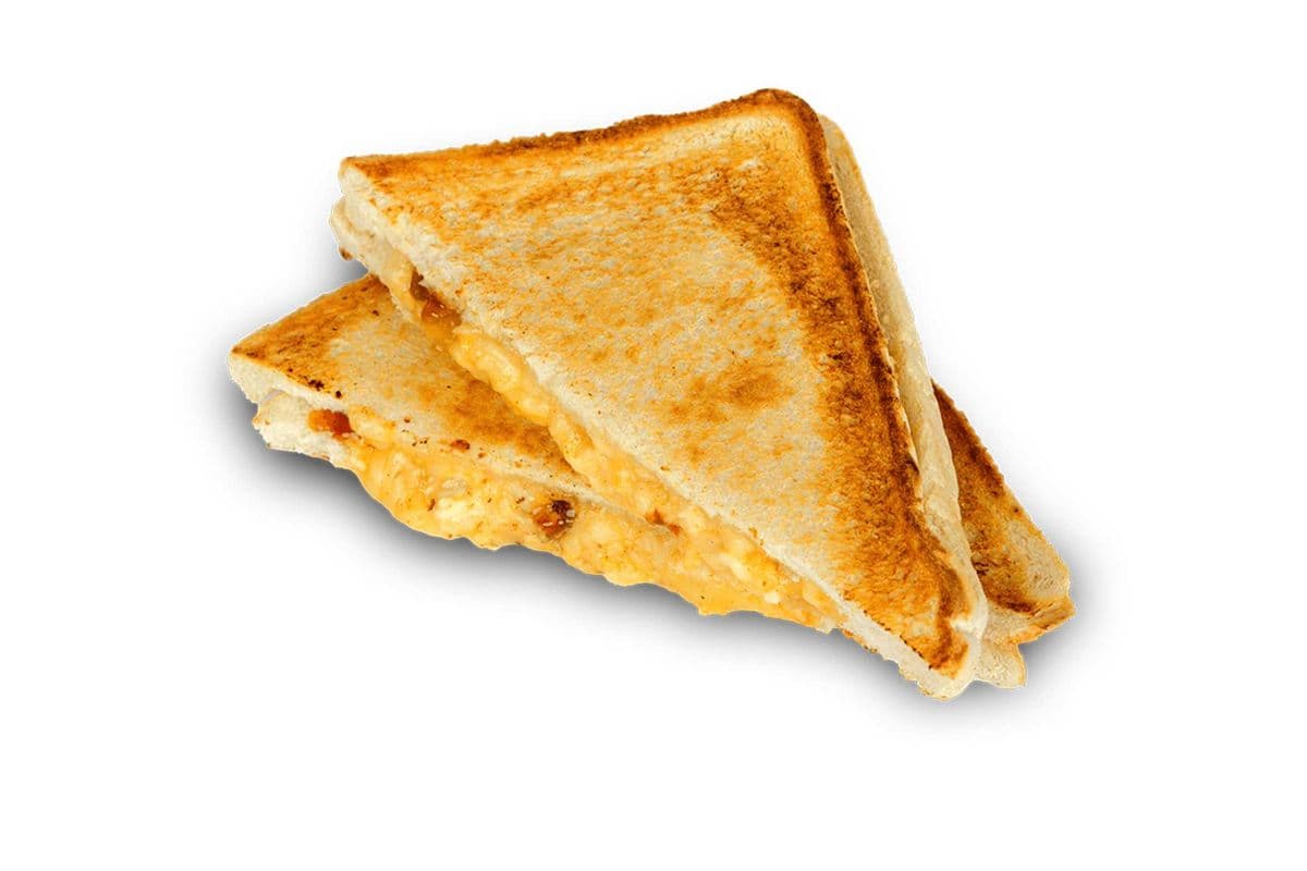 cheese and chutney toastie (369 Cal)