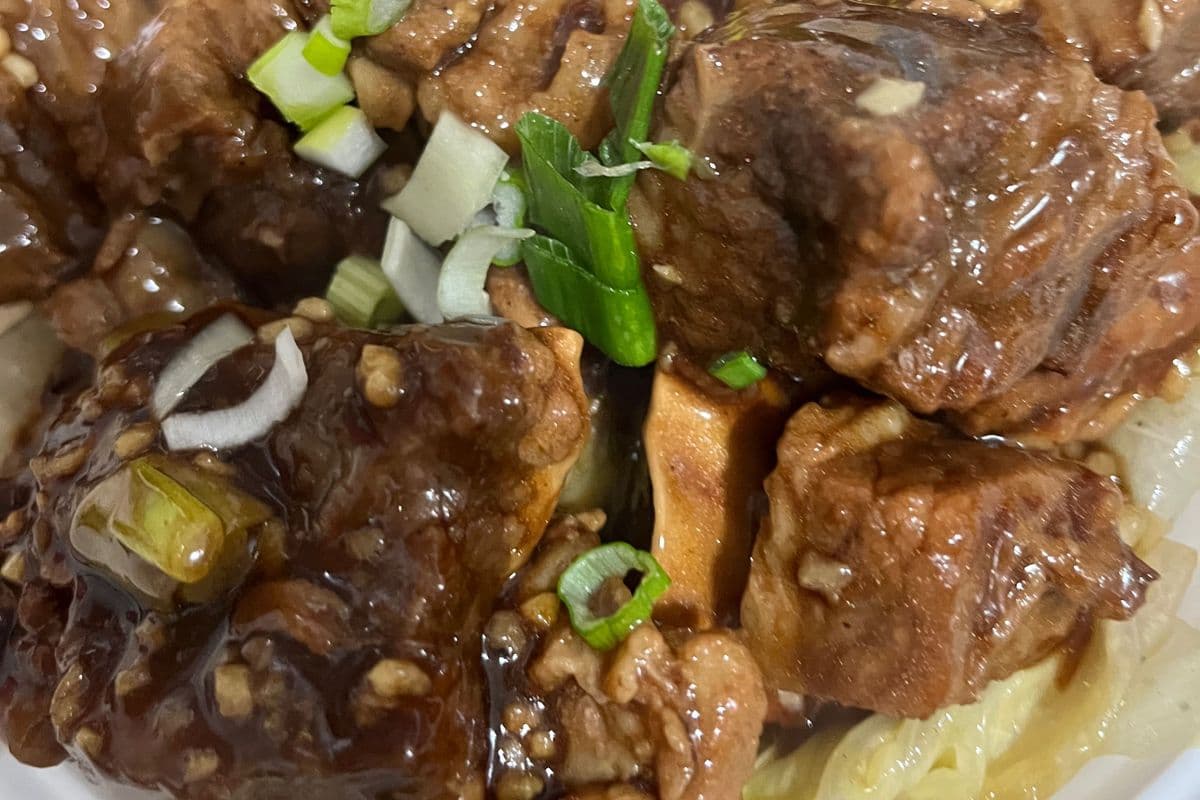 Beef Brisket with Pak choy牛腩白菜