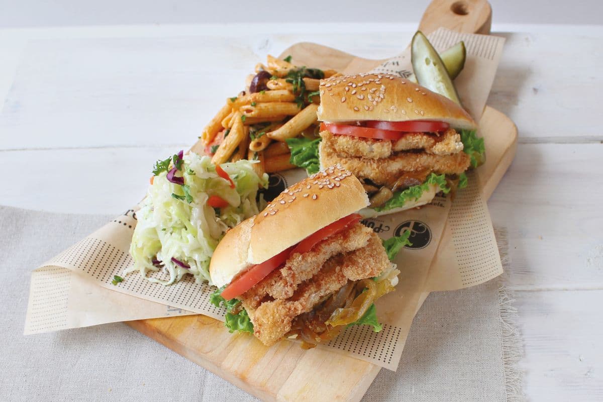 Schnitzel Sandwich Combo