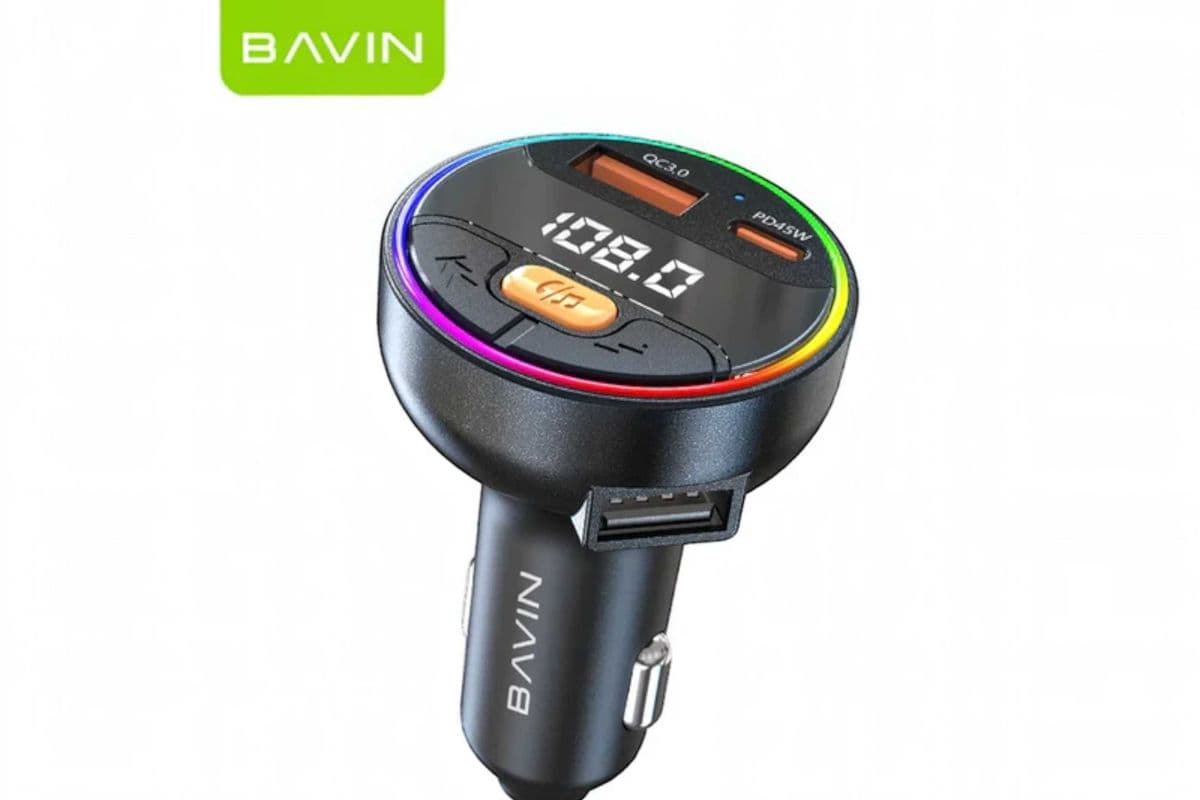 Bavin Car Charger With Bluetooth