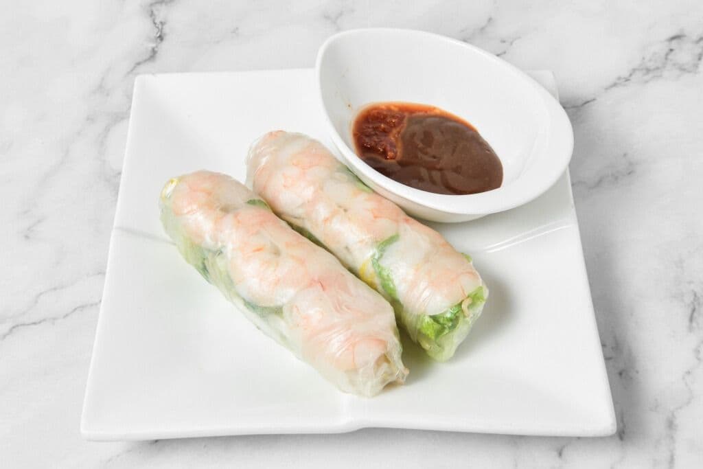 2. Shrimp Wraps (2 Rolls)