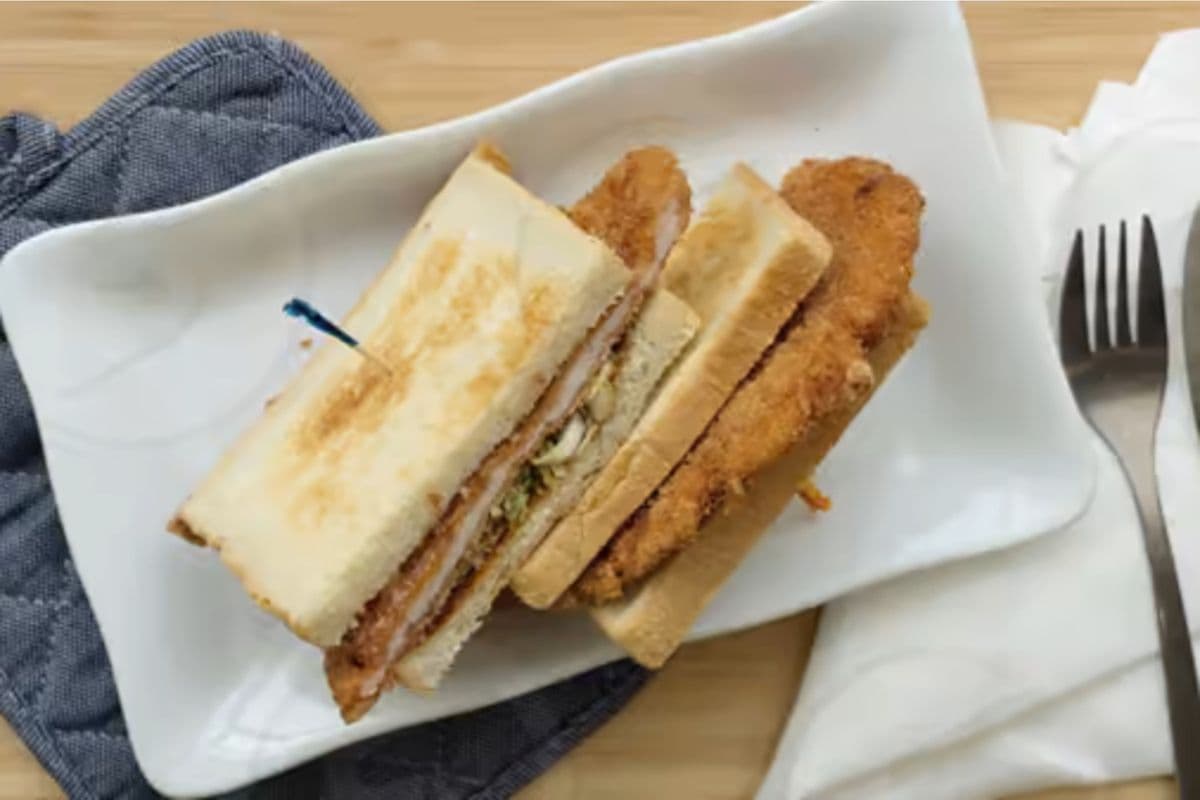 Japanese Pork Chop Sandwich 炸豬排三明治