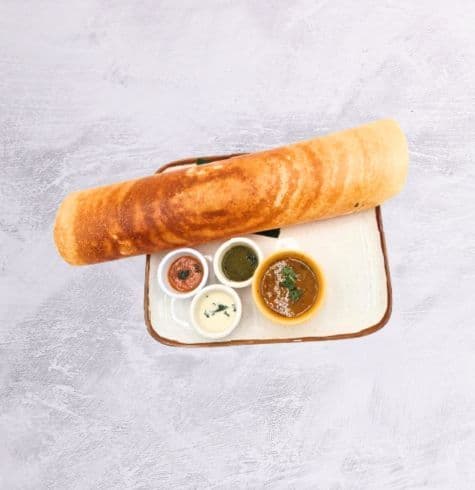 Butter Garlic Plain Dosa