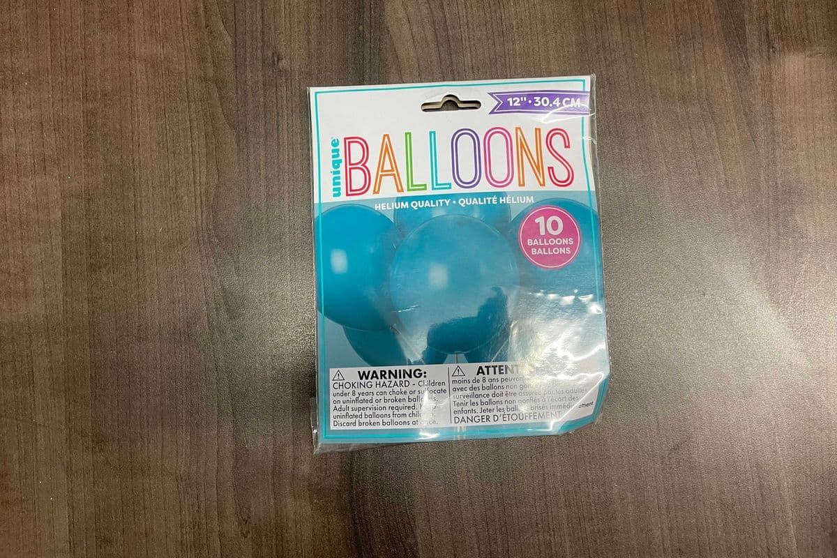 Balloon Latex 12" Teal 10pk (10 Pack)