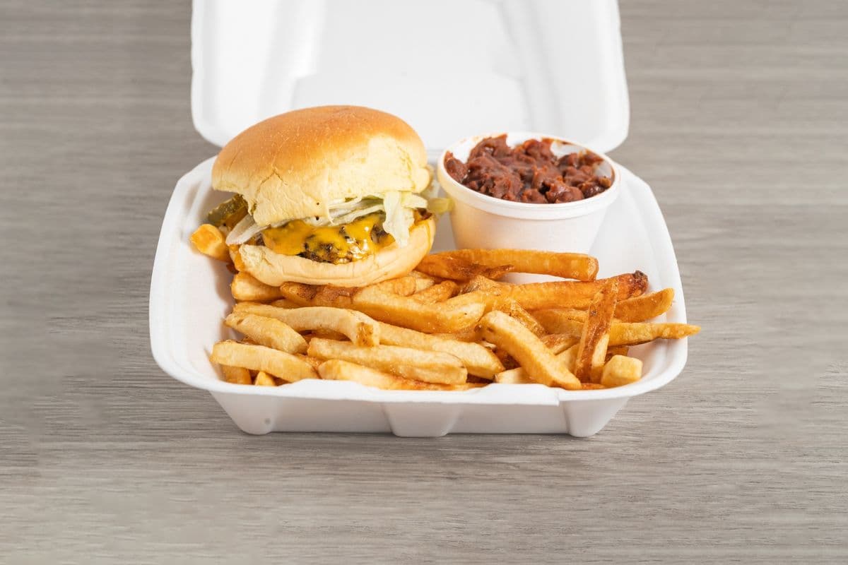 Chuck Burger Combo (6 oz)
