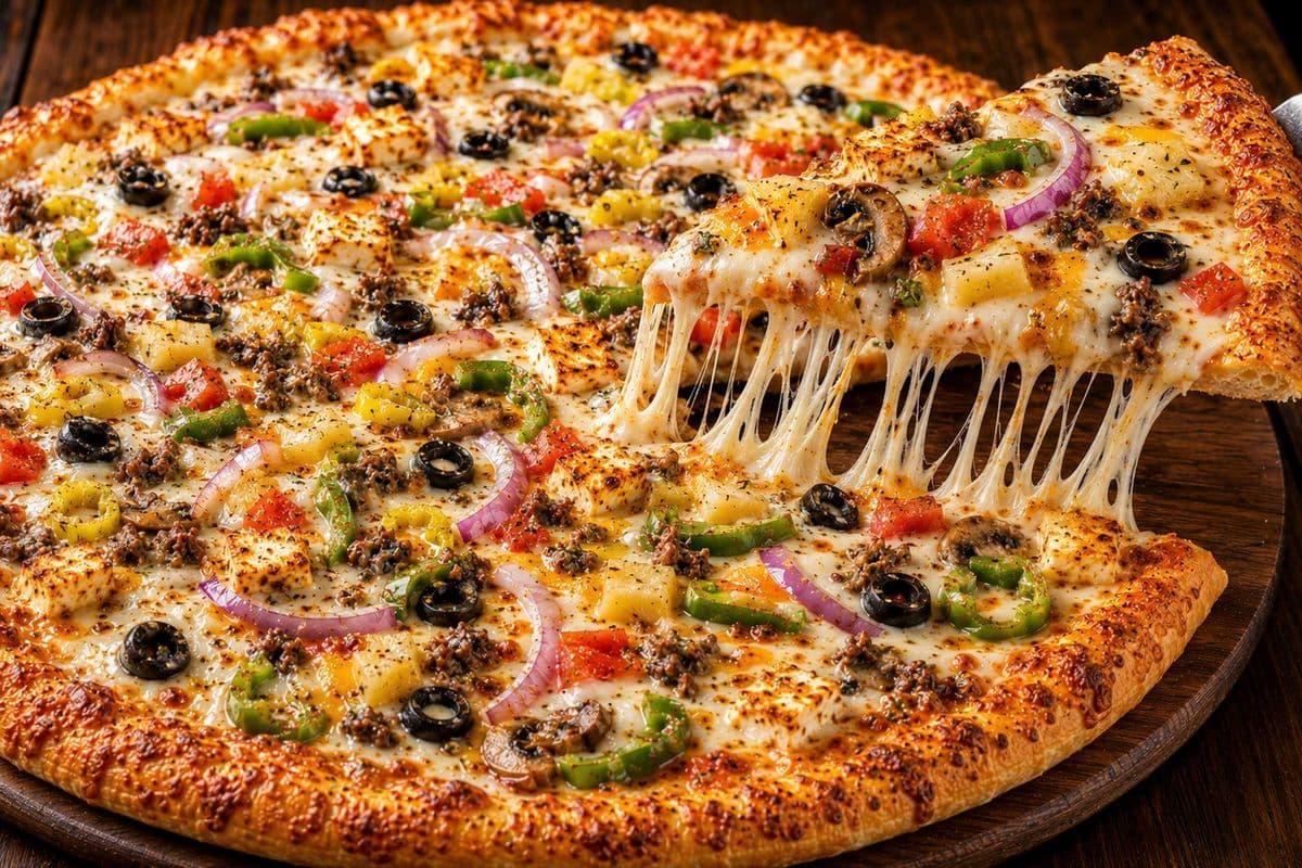 Unlimited Toppings Pizza 14"