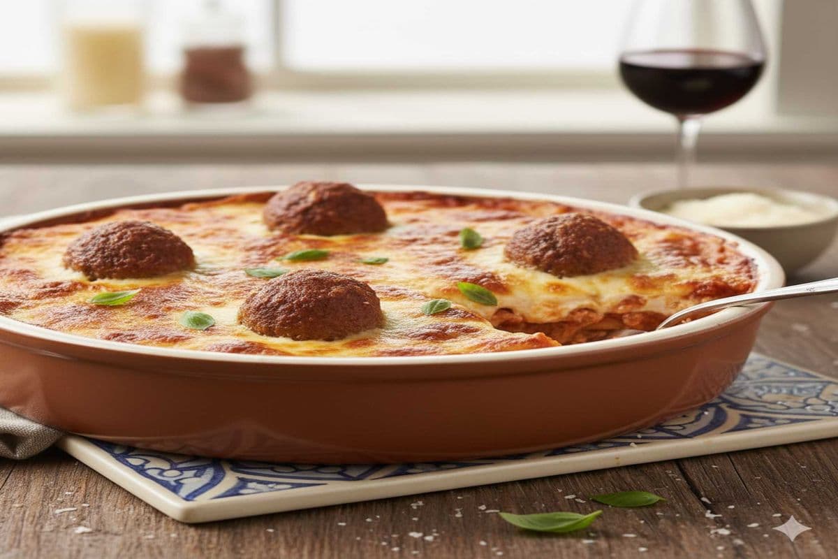 Hearty Meatball Lasagna (36-40 oz)