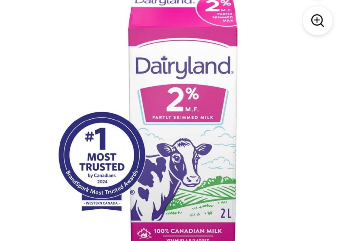 Dairyland (2%) Partly Skimmed Milk Bottle (1L)